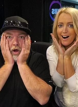 The radio stars were left stunned when their Melbourne breakfast show was axed last year to make way for Kyle Sandilands and Jackie 'O' Henderson's major expansion into the city from Sydney. Kyle and Jackie O are pictured