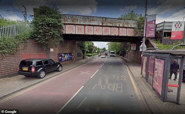 West Midlands Police said they are carrying out investigations and CCTV searches to identify the vehicle involved. Pictured: Witton Road, near Manor Road, in Aston