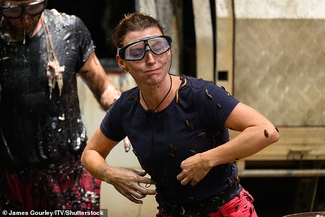 Fans of the show compared Coleen's reaction to being covered in creepy crawlies to Dean's gunge challenge, as they criticized him for having an extreme reaction while she had it 'much worse' than him.