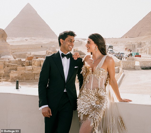 Jain married former WWE star and fitness guru Erika Hammond in Egypt earlier this year