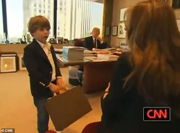 In recent days, Barron Trump broke the internet when a video of him stumbling over his expensive Louis Vuitton suitcase when he was just four years old went viral on TikTok