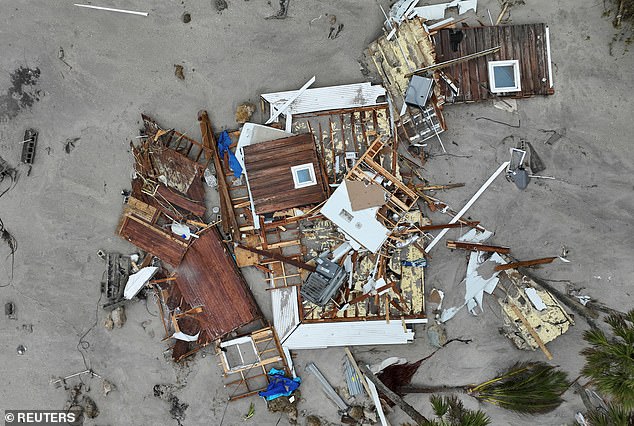 Milton destroyed homes throughout Florida, including in Manasota Key. At least 24 people were killed