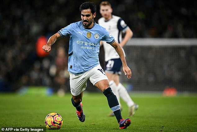 Ilkay Gundogan has looked sluggish following his romantic return to Man City following his spell at Barcelona