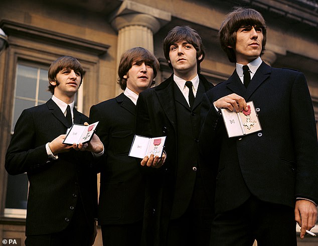 The upcoming documentary series captures The Beatles' 1964 US debut, amid fan frenzy and their unprecedented rise to global fame – often referred to as Beatlemania; (L-R) Ringo Starr, John Lennon, McCartney and George Harrison pictured in 1965