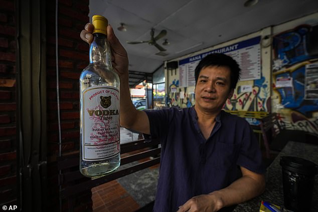 Nana Backpackers Hostel owner Duong Duc Toan (pictured) has denied that the alcohol served at the bar was contaminated with methanol