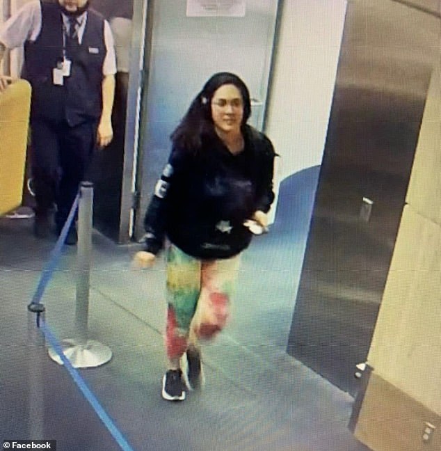 In a short clip obtained by HawaiiNewsNow, a photo of the young traveler can be seen clicking on a security camera