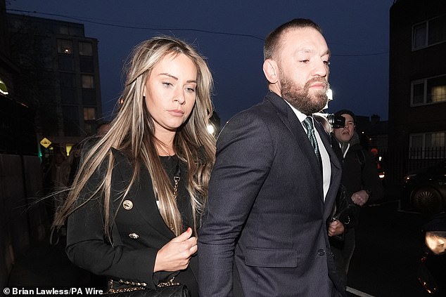 The jury found McGregor liable for assault and awarded Ms Hand almost 250,000 euros