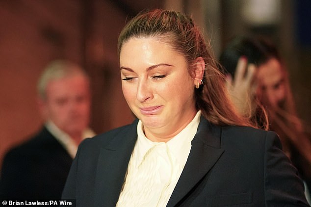 Nikita Hand speaks to the media outside the High Court in Dublin after the verdict was handed down