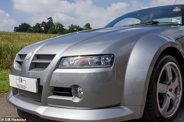 After the X80 concept was called too 'staid', visually legendary McLaren F1 designer Peter Stevens was brought in to revise it and make it more aggressive and purposeful