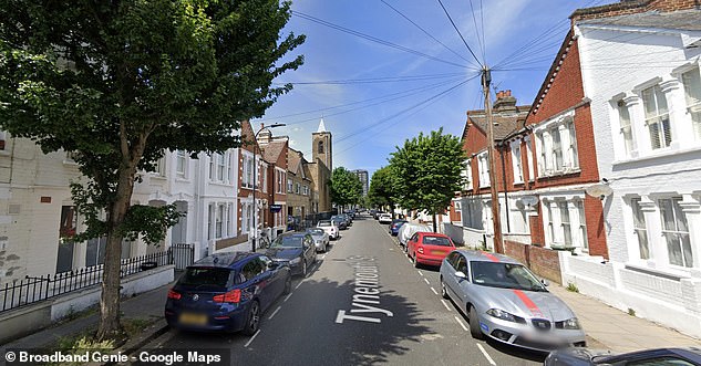 Britain's best broadband connection was found on London's Tynemouth Street (pictured), where residents received broadband speeds of 921.76Mb - 2,634 times faster than Greenfields Road