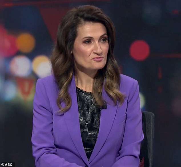 When host Patricia Karvelas (pictured) asked why Australia's future relationship with the US would be worse than under Mr Turnbull, Mr Brandis highlighted the unique relationship between him and Trump.