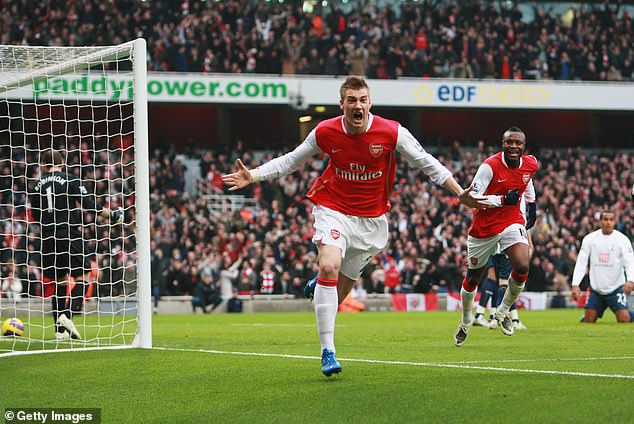 Bendtner scored 47 goals in 171 appearances for the Gunners during his time at the club