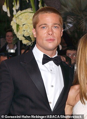 Brad in 2004 with Jennifer Aniston