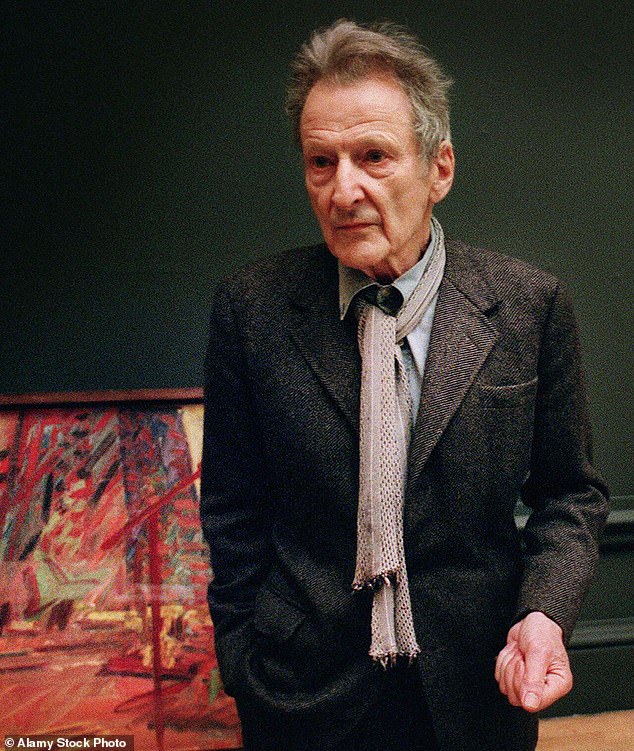 Lucian Freud is depicted. His novelist daughter Esther Freud reveals her father sought the opinions of famed German artist Frank Auerbach, who died earlier this month at the age of 93