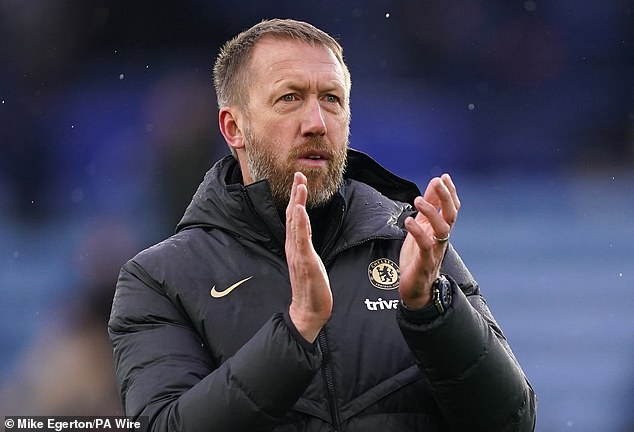 Graham Potter has not managed a club since April 2023, when he was sacked by Chelsea