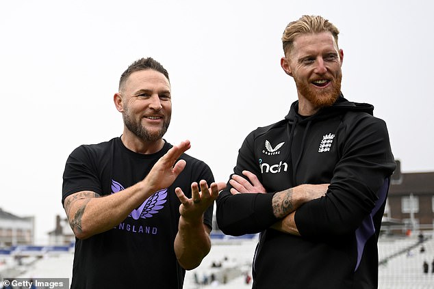 England Test captain Ben Stokes (right) and McCullum have committed to an aggressive style