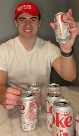 I was connected to the moon after swallowing half a dozen cans of Diet Coke