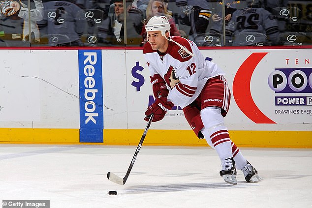 He spent six years in the NHL, including five with the Phoenix Coyotes at left wing