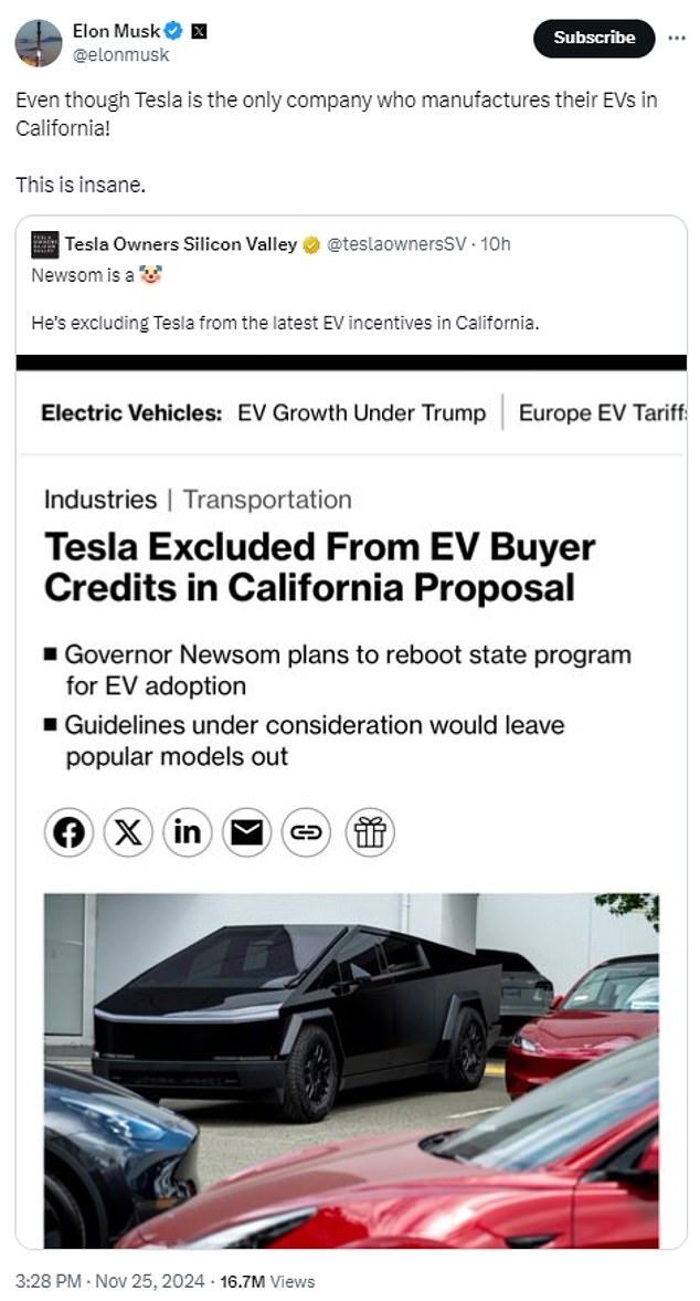 1732607576 384 Gavin Newsom proposes insane move against Elon Musk as he