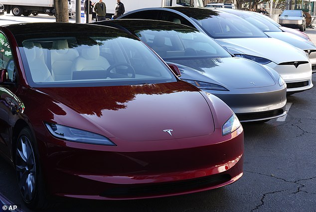 About 42% of the rebates went to people who bought or leased Tesla vehicles under the previous clean vehicle rebate program, according to data from the California Air Resources Board.