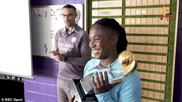 Barbra Banda has become the tenth winner of the BBC Women's Footballer of the Year award