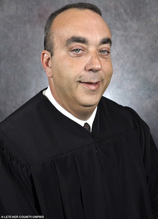 Stines is accused of fatally shooting Kentucky District Judge Kevin Mullins, 54, in his chambers on September 19.