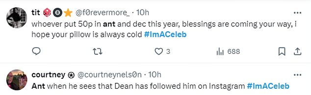 1732611541 242 Im A Celebrity fans claim Ant McPartlin STILL hates Dean