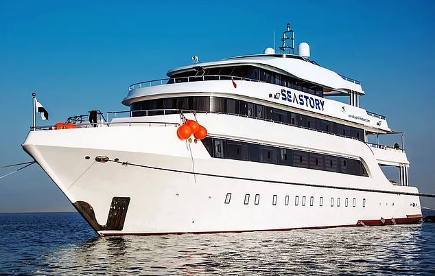 The Sea Story is a 144-foot pleasure boat built in 2022 that can carry up to 36 passengers