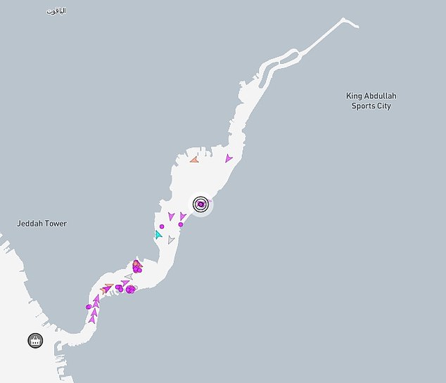 The ship tracking website Marine Traffic showed that the last location the boat had shared was somewhere outside Hurghada