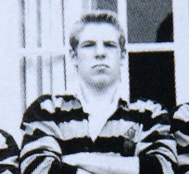 Haskell, pictured as a student at Wellington College, spoke about his suspension