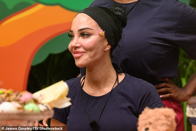 Tulisa seen in camp