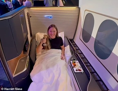 The Mail's Laura Sharman tries out the new first class suite