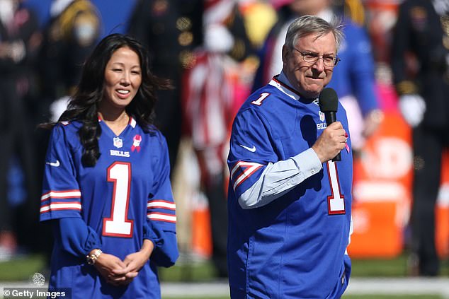 Terry and Kim Pegula eventually bought Ralph Wilson's accounts for $1.4 billion