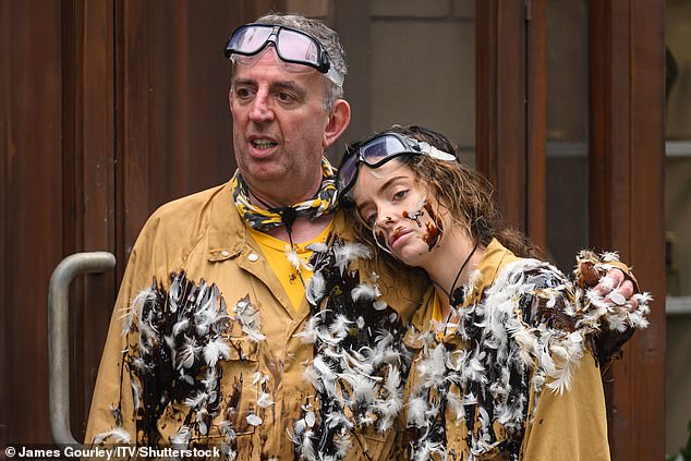 And the star is already tipped to win the jungle crown after arriving as a latecomer into the jungle last week alongside Reverend Richard Coles