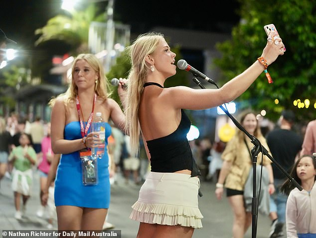 The government wants Australians with more than $3 million in super savings to see their tax rate on contributions double to 30 percent - up from 15 percent (pictured are Gold Coast school students)