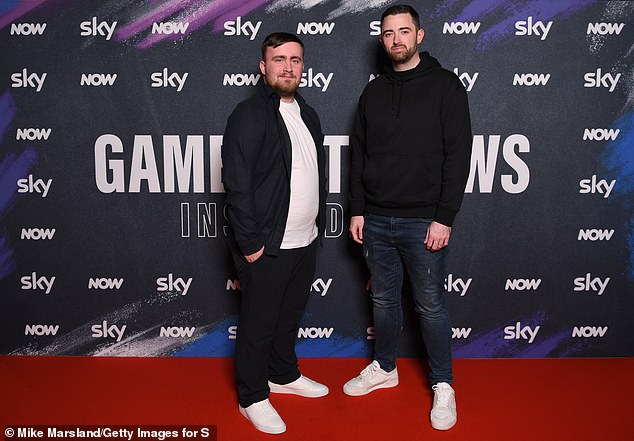 Littler and Humphries attended the series premiere ahead of its launch on November 30