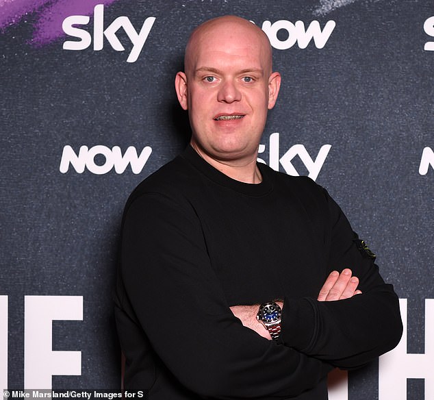 Dutch star Michael Van Gerwen attended the premiere at London's Picturehouse Central