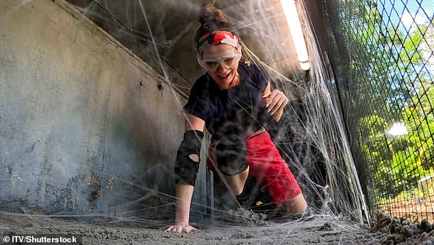 Maura took the above-ground tunnel where she had to face her fear of spiders