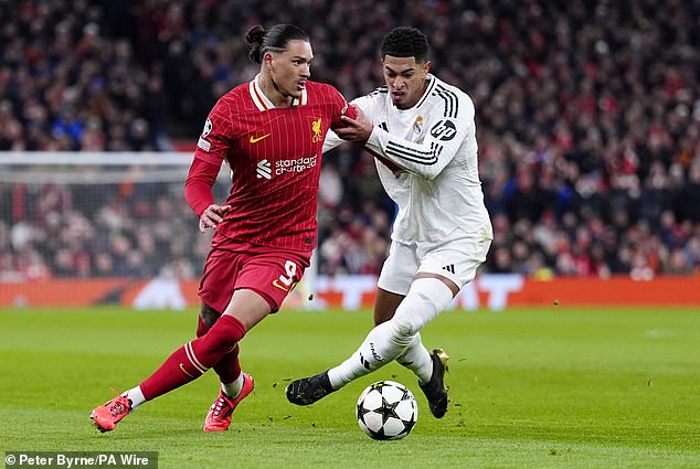 The Reds welcomed historic rival Real Madrid to Anfield in the Champions League on Wednesday