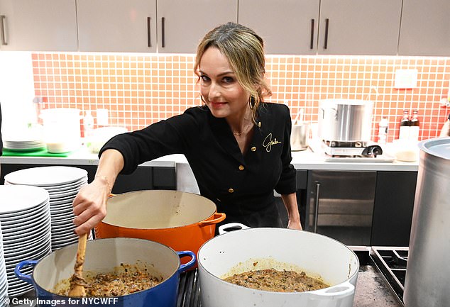 Giada (seen at a Food Network event in New York in October 2021) had announced that she was leaving the network in early 2023, when she also revealed that the time she had signed a multi-year deal with Amazon Studios