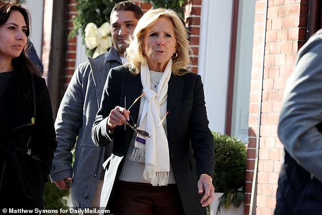 Jill Biden goes shopping on Nantucket with daughter Ashley