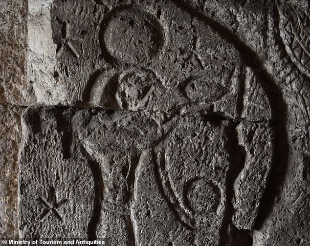 Inscriptions lead researchers to believe that the temple was dedicated to the Egyptian fertility god Min and his family