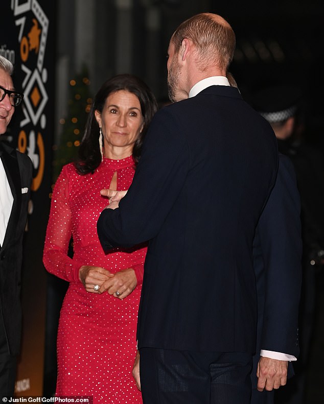 William was one of the high-flying guests who attended the 2024 Tusk Conservation Awards