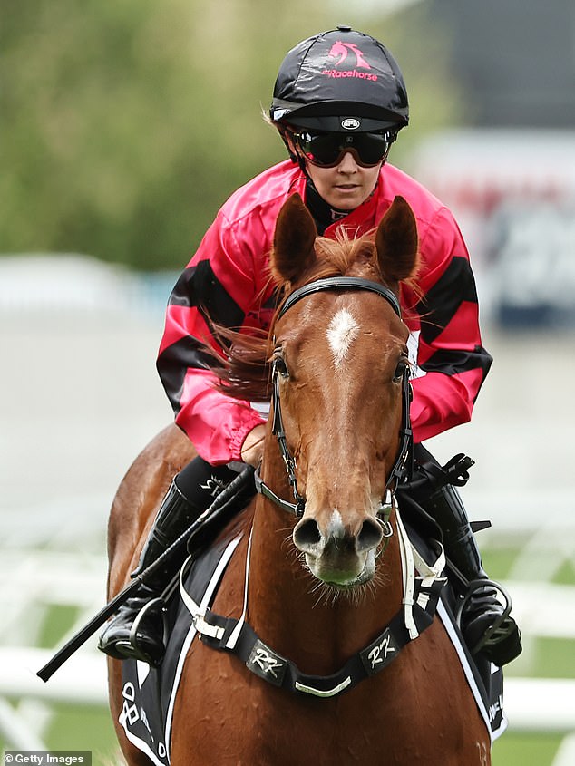 According to the stable, the horse panicked and swallowed a significant amount of water while swimming