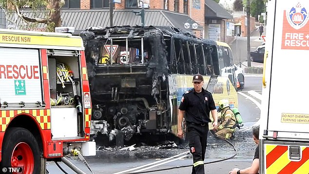 The Kiama Public P&C said everyone got off the bus safely and was escorted to school by teachers