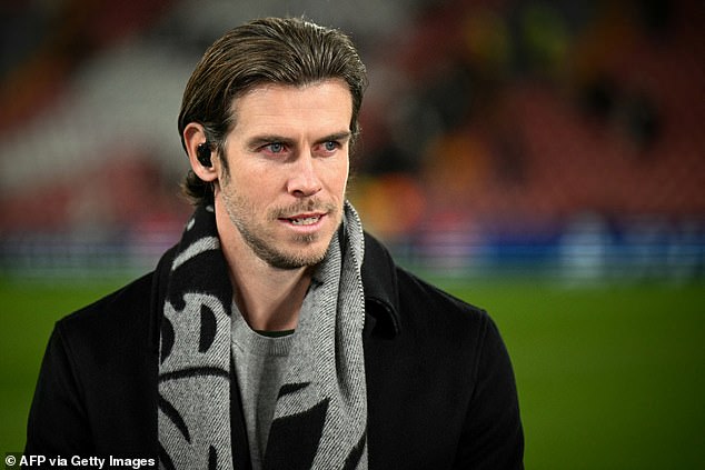 Former Real Madrid star Gareth Bale, who scored a memorable goal against Liverpool in the 2018 Champions League final, was at Anfield on Wednesday evening