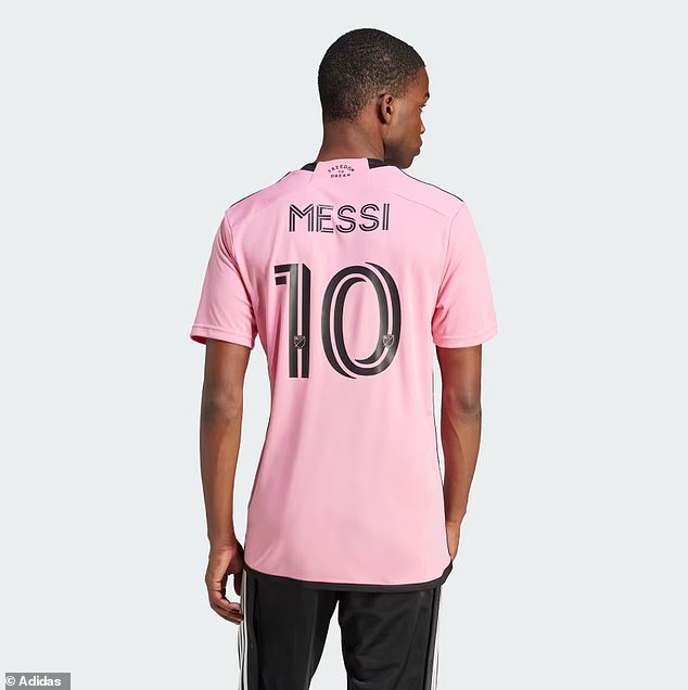 Complete a soccer fan's Christmas with an Inter Miami Messi Home Jersey, on sale for $96 with 40% off in the Adidas sale