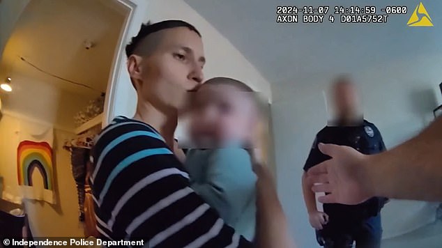 Police said they repeatedly asked Pike to put the baby to sleep