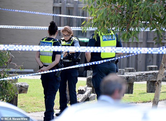 Forensics, police and SES teams were on site at the recorded location on Thursday