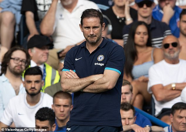 Lampard is back in the dugout for the first time in 18 months, after leaving Chelsea for the second time